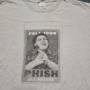 Phish T-Shirt Mens Large 1998 Fall Tour Andre The Giant Wrestling Lg Band RARE